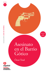 Asesinato en el Barrio Gótico (Libro + CD)